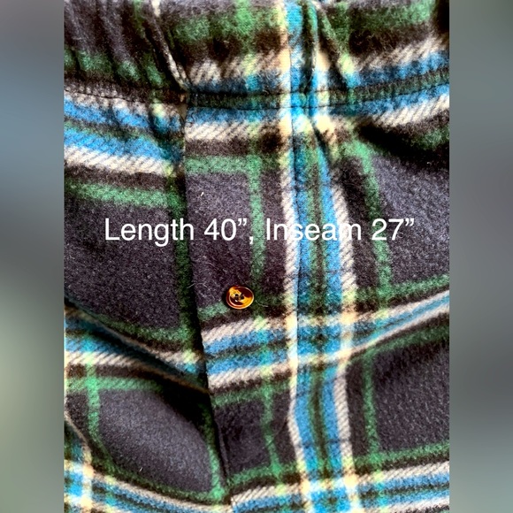 Essential Sleepwear by Seven Apparel Men’s Plaid Pajama Bottoms - Picture 3 of 4